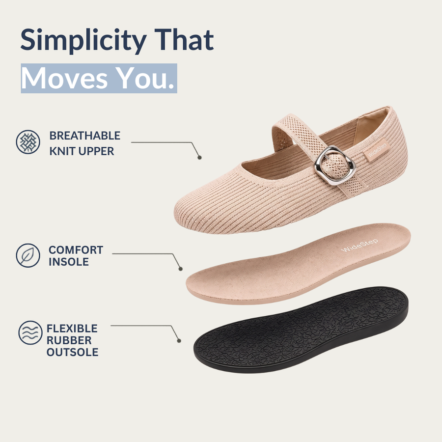 VoetVrij™ Elora Comfort Flats