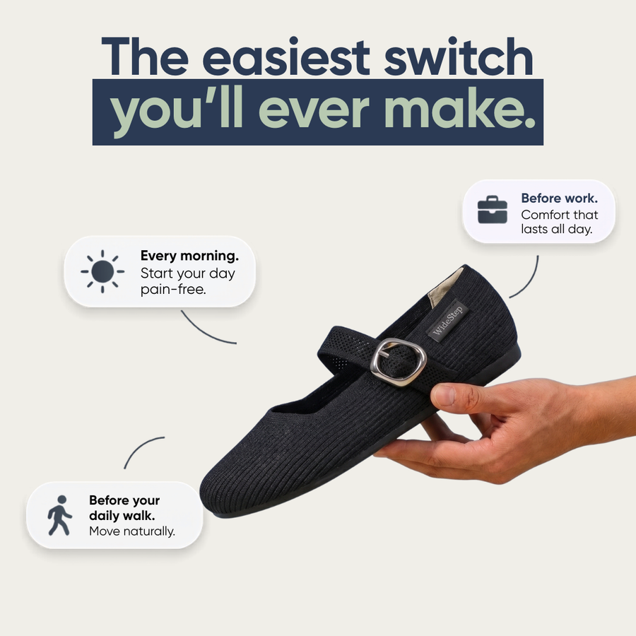 VoetVrij™ Elora Comfort Flats